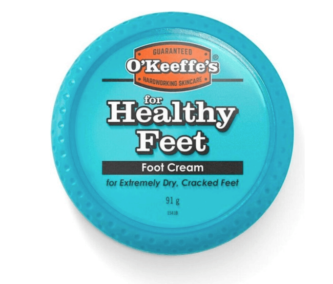 Crème voor gezonde voeten